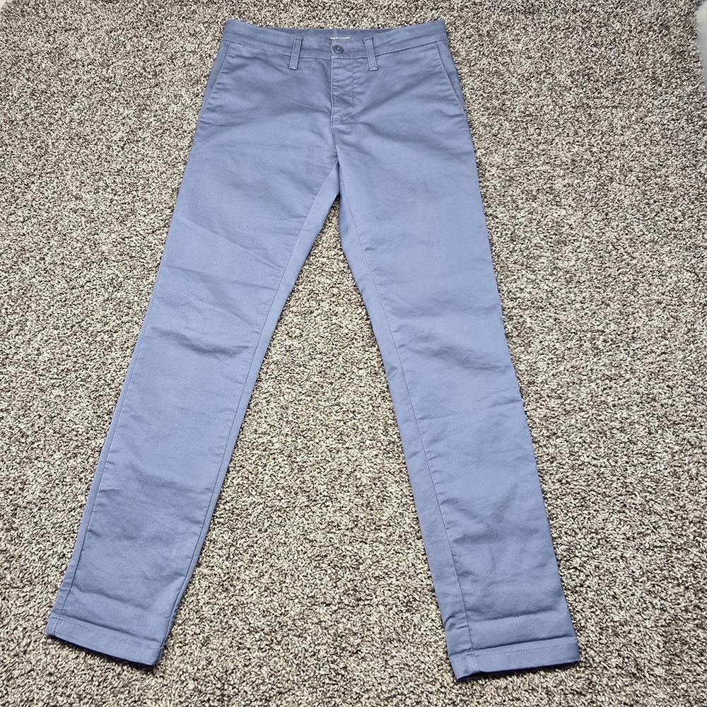 Carhartt Wip Sid Pants Men Size 30x32 Blue Chino